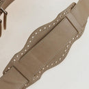 BALENCIAGA The Giant City Bag Leather 2way Beige Silver 204529 Auth yk20902V-12