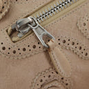 BALENCIAGA The Giant City Bag Leather 2way Beige Silver 204529 Auth yk20902V-22