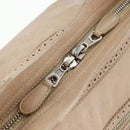 BALENCIAGA The Giant City Bag Leather 2way Beige Silver 204529 Auth yk20902V-25