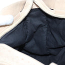 BALENCIAGA The Giant City Bag Leather 2way Beige Silver 204529 Auth yk20902V-29