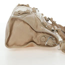 BALENCIAGA The Giant City Bag Leather 2way Beige Silver 204529 Auth yk20902V-6