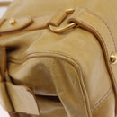 Miu Miu Hand Bag Leather 2way Yellow Gold Auth yk20904V-18