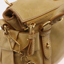 Miu Miu Hand Bag Leather 2way Yellow Gold Auth yk20904V-22