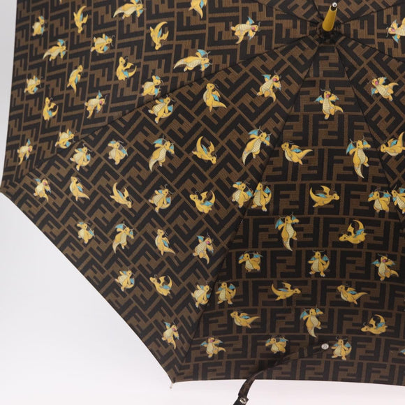 FENDI Zucca Canvas Pokemon Collaboration Dragonite Umbrella Auth yk20929SAM
