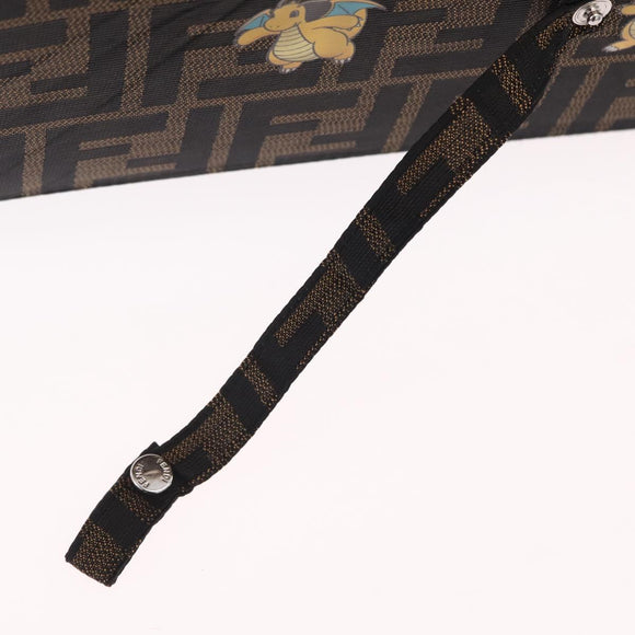 FENDI Zucca Canvas Pokemon Collaboration Dragonite Umbrella Auth yk20929SAM