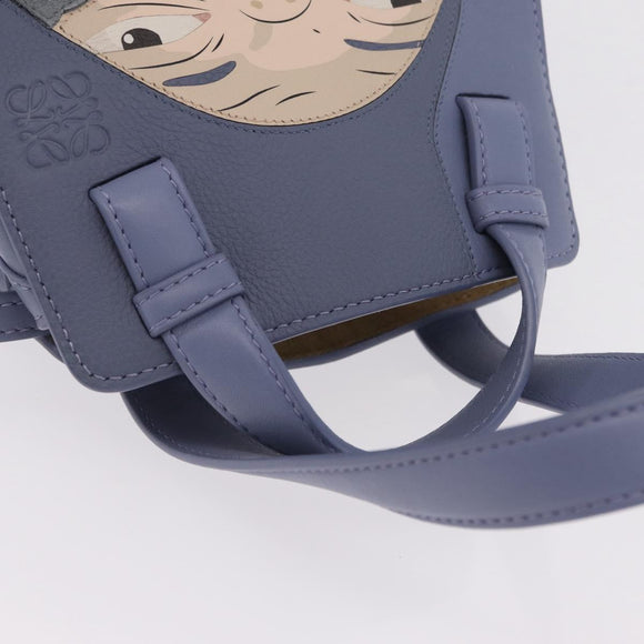 LOEWE Howl's Moving Castle Markl Hammock Nugget Bag Leather 2way Auth yk20930SM