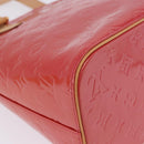 LOUIS VUITTON Monogram Vernis Houston Bag Fran Boise M9135F LV Auth yk20933SAM-16