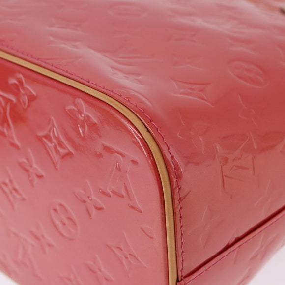 LOUIS VUITTON Monogram Vernis Houston Bag Fran Boise M9135F LV Auth yk20933SAM