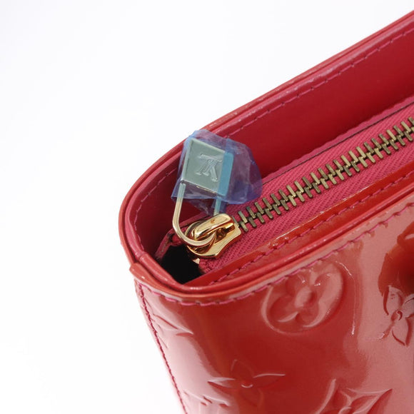 LOUIS VUITTON Monogram Vernis Houston Bag Fran Boise M9135F LV Auth yk20933SAM
