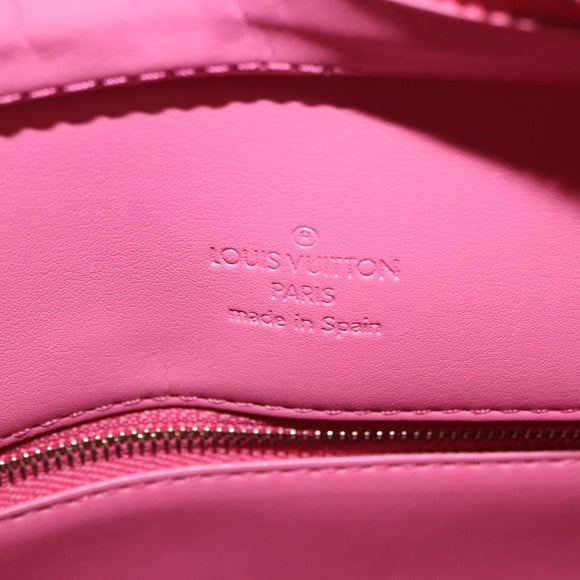 LOUIS VUITTON Monogram Vernis Houston Bag Fran Boise M9135F LV Auth yk20933SAM