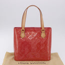 LOUIS VUITTON Monogram Vernis Houston Bag Fran Boise M9135F LV Auth yk20933SAM-12