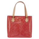 LOUIS VUITTON Monogram Vernis Houston Bag Fran Boise M9135F LV Auth yk20933SAM-2
