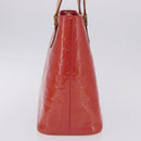 LOUIS VUITTON Monogram Vernis Houston Bag Fran Boise M9135F LV Auth yk20933SAM-4