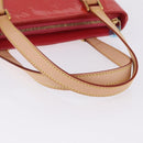 LOUIS VUITTON Monogram Vernis Houston Bag Fran Boise M9135F LV Auth yk20933SAM-7