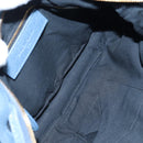 BALENCIAGA The Giant Town Hand Bag Leather 2way Blue Gold 285434 Auth yk20947M-22