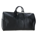 LOUIS VUITTON Epi Keepall 55 Boston Bag Noir M42952 LV Auth yk20950SAV-1