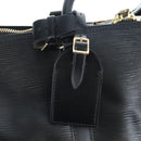 LOUIS VUITTON Epi Keepall 55 Boston Bag Noir M42952 LV Auth yk20950SAV-20