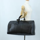LOUIS VUITTON Epi Keepall 55 Boston Bag Noir M42952 LV Auth yk20950SAV-24