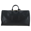 LOUIS VUITTON Epi Keepall 55 Boston Bag Noir M42952 LV Auth yk20950SAV-2