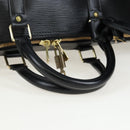 LOUIS VUITTON Epi Keepall 55 Boston Bag Noir M42952 LV Auth yk20950SAV-8