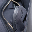 FENDI Mamma Baguette Studs Rhinestones Leather Black Gold 8BR600 Auth yk20953SM-34