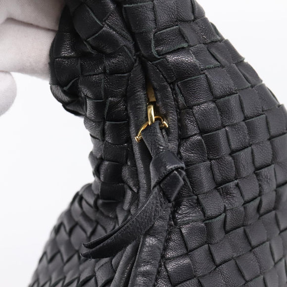 BOTTEGA VENETA INTRECCIATO Hobo Shoulder Bag Leather 115653 Auth yk20954SAV