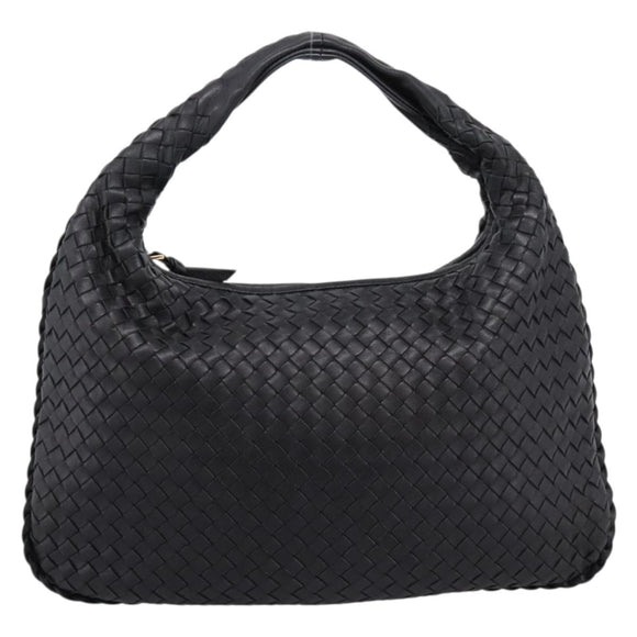 BOTTEGA VENETA INTRECCIATO Hobo Shoulder Bag Leather 115653 Auth yk20954SAV
