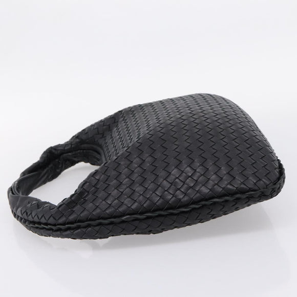 BOTTEGA VENETA INTRECCIATO Hobo Shoulder Bag Leather 115653 Auth yk20954SAV
