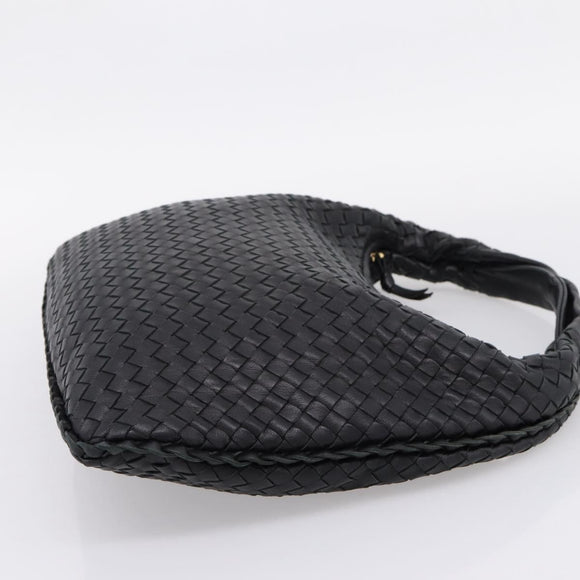 BOTTEGA VENETA INTRECCIATO Hobo Shoulder Bag Leather 115653 Auth yk20954SAV