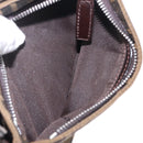 FENDI Zucca Canvas Shoulder Bag Brown Silver Auth yk20957SAV-26