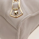 BALENCIAGA Metallic Edge City Hand Bag Leather 2way Beige 390154 Auth yk20959SAM-18
