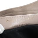 BALENCIAGA Metallic Edge City Hand Bag Leather 2way Beige 390154 Auth yk20959SAM-11