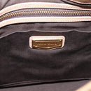 Miu Miu Matelasse Shoulder Bag Leather 2way Beige Gold Auth yk20963V-21