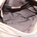 Miu Miu Matelasse Shoulder Bag Leather 2way Beige Gold Auth yk20963V-22