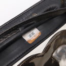 CHANEL Triple Coco Chain Shoulder Bag Leather Black Gold CC Auth yk20964V-12