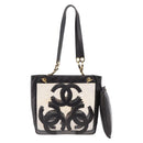 CHANEL Triple Coco Chain Shoulder Bag Leather Black Gold CC Auth yk20964V-2