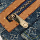 LOUIS VUITTON Monogram Denim Buggy PM Bag Blue M95049 LV Auth yk20968SAM-19