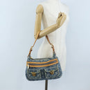 LOUIS VUITTON Monogram Denim Buggy PM Bag Blue M95049 LV Auth yk20968SAM-32