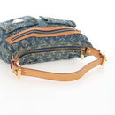 LOUIS VUITTON Monogram Denim Buggy PM Bag Blue M95049 LV Auth yk20968SAM-7