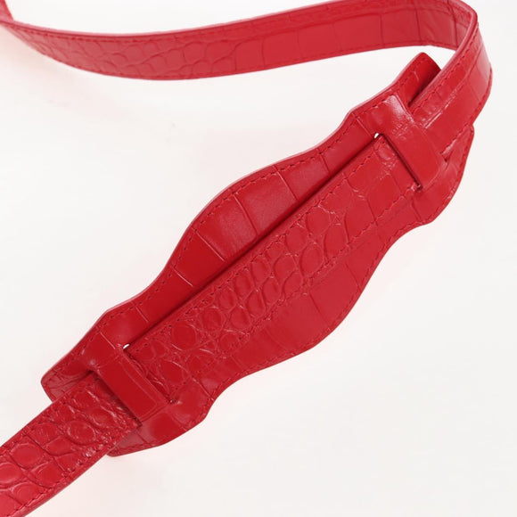 Balenciaga Graffiti Mini City Hand Bag Leather 2way Red 300295 Auth yk20970SAM
