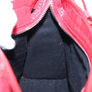 Balenciaga Graffiti Mini City Hand Bag Leather 2way Red 300295 Auth yk20970SAM-24