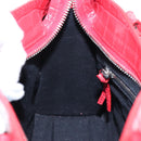 Balenciaga Graffiti Mini City Hand Bag Leather 2way Red 300295 Auth yk20970SAM-25
