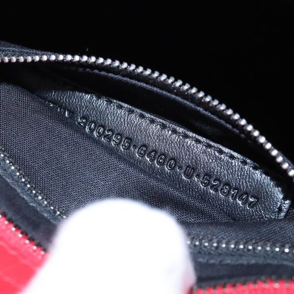 Balenciaga Graffiti Mini City Hand Bag Leather 2way Red 300295 Auth yk20970SAM