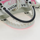 Balenciaga Graffiti The City Mini Bag Leather 2way White 300295 Auth yk20973M-8