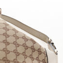 GUCCI GG Canvas Shoulder Bag Beige Gold 203506 Auth yk20974V-11