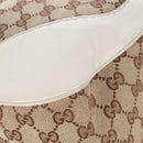 GUCCI GG Canvas Shoulder Bag Beige Gold 203506 Auth yk20974V-16