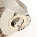 GUCCI GG Canvas Shoulder Bag Beige Gold 203506 Auth yk20974V-18