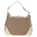 GUCCI GG Canvas Shoulder Bag Beige Gold 203506 Auth yk20974V-2