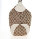 GUCCI GG Canvas Shoulder Bag Beige Gold 203506 Auth yk20974V-4