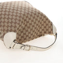 GUCCI GG Canvas Shoulder Bag Beige Gold 203506 Auth yk20974V-7